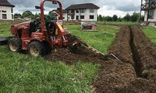 Копка траншей для водопровода в Усть-Лабинске: цена за метр от 920 руб.