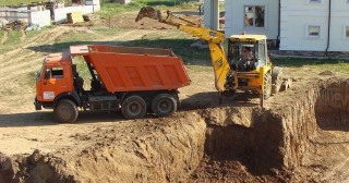 Котлован для дома Усть-Лабинск, цена от 307 руб./м3.