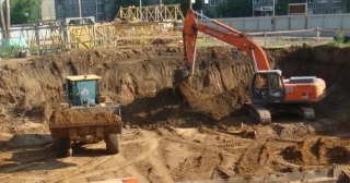 Котлован для дома Усть-Лабинск, цена от 307 руб./м3.